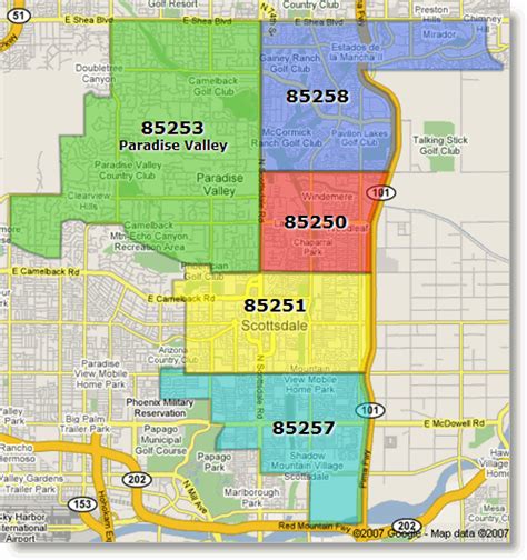 paradise zip code.
